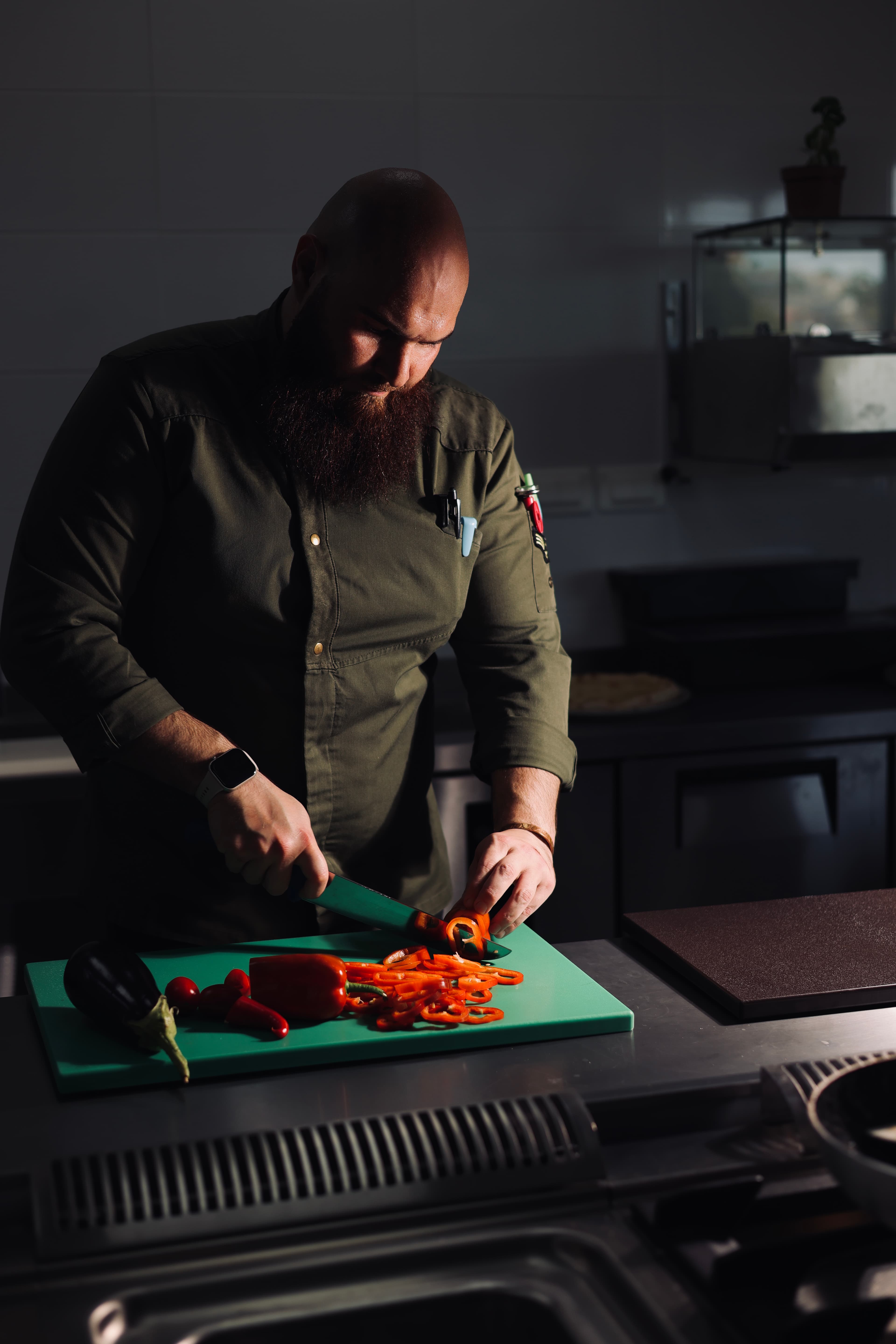 Chef Mohamad Raed Abbara Sahloul — Chef Moxa — at KALO.