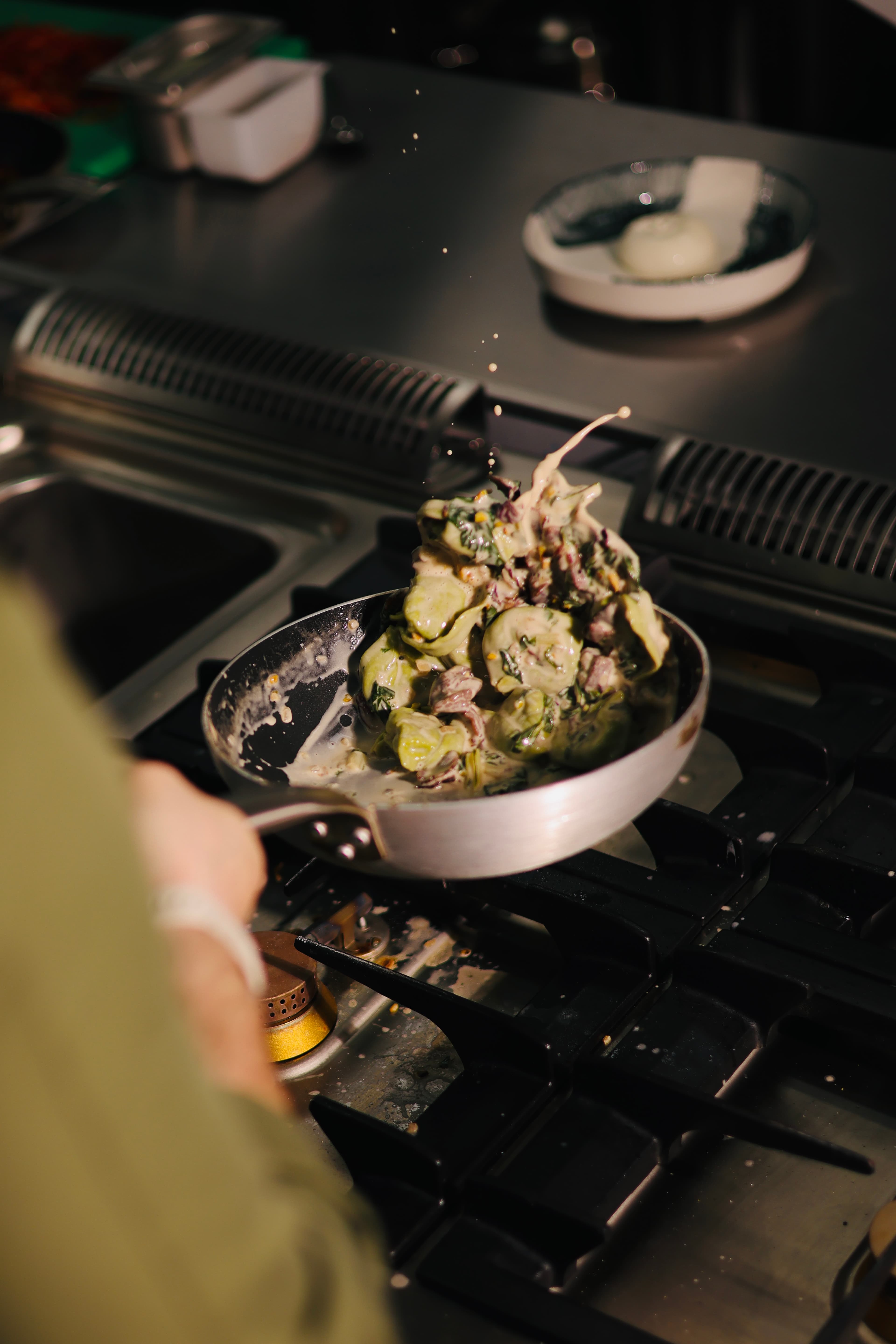 Open-flame grill at KALO